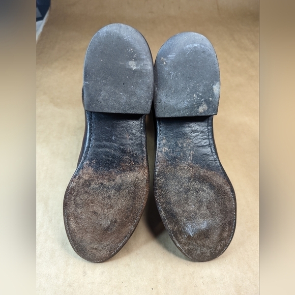 Lucchese Boots men's size 8.5D black cherry leather classic Western cowboy boots - Picture 11 of 13